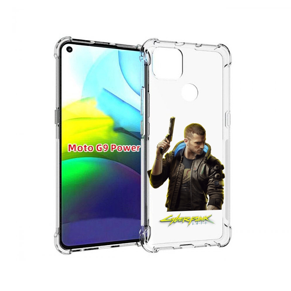

Чехол MyPads Cyberpunk-2077 для Motorola Moto G9 Power, Прозрачный, Tocco