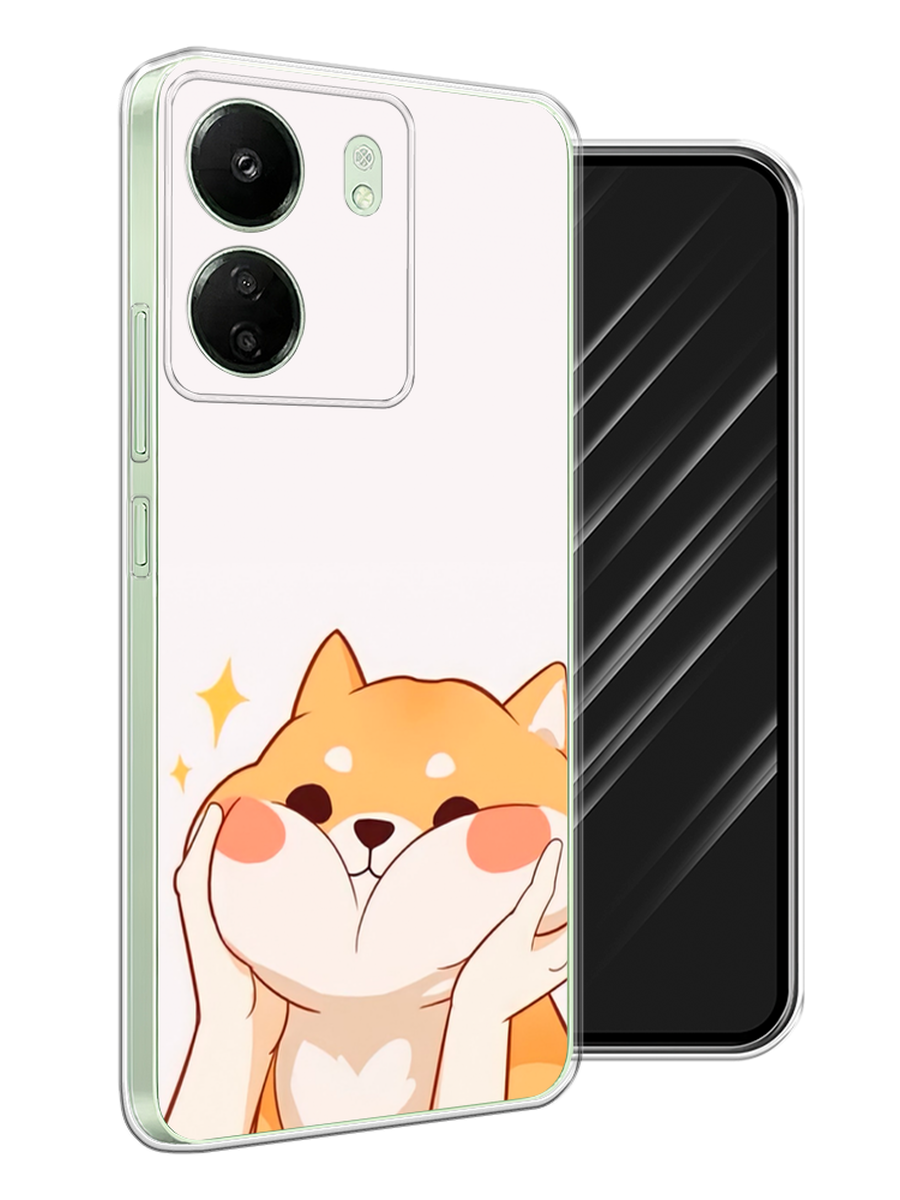 

Чехол Awog на Xiaomi Redmi 13C, Poco C65 "Сладкий песик", Оранжевый, 320650-1