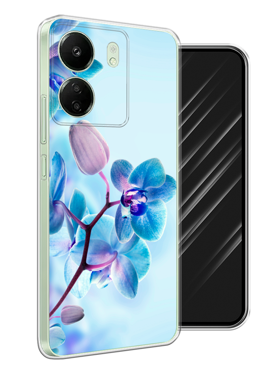 

Чехол Awog на Xiaomi Redmi 13C, Poco C65 "Голубая орхидея", Голубой;синий;фиолетовый, 320650-1