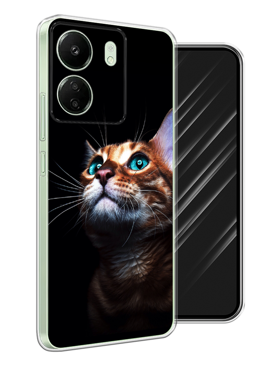 

Чехол Awog на Xiaomi Redmi 13C, Poco C65 "Мечтательный кот", Коричневый, 320650-1