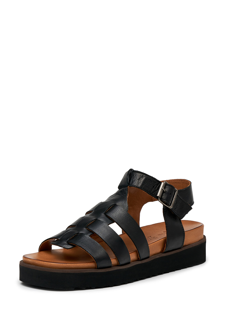 

Сандалии женские Pierre Cardin 211144 черные 40 RU, Черный, 211144