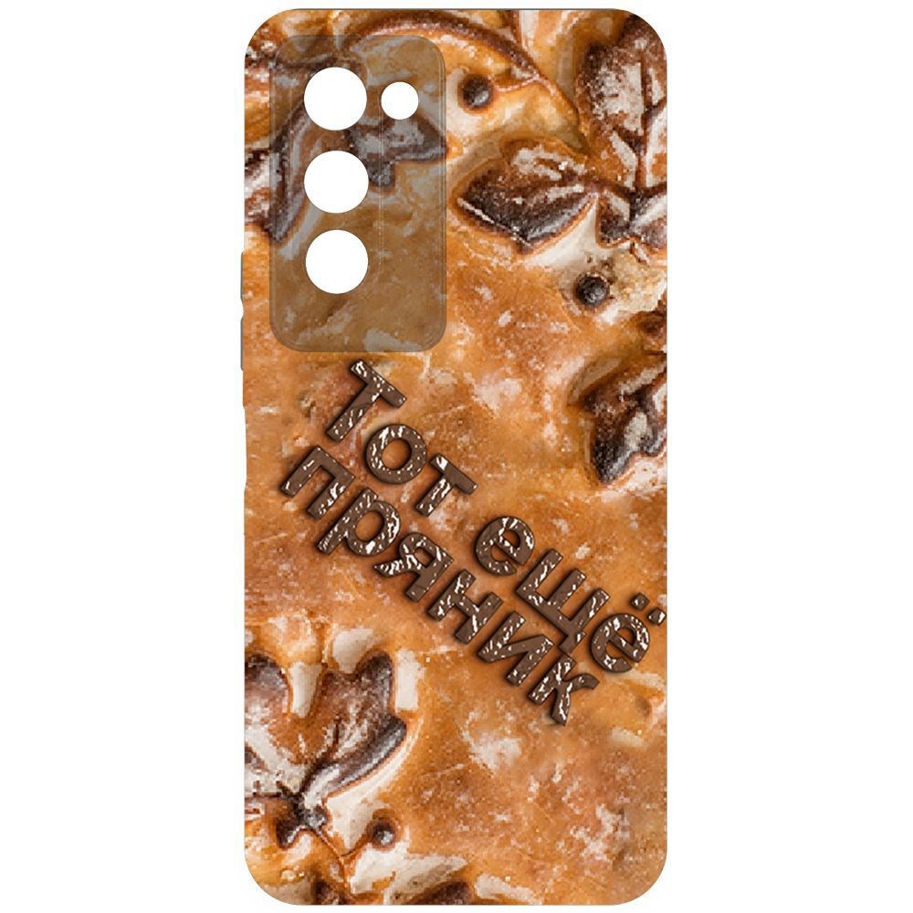 

Чехол-накладка Krutoff Soft Case Пряник для Tecno Camon 18 Premier, Черный