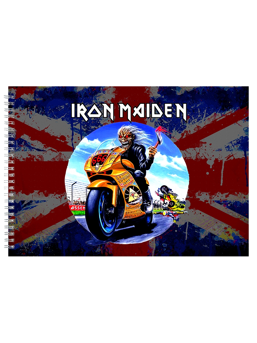 

Альбом для рисования DRABS iron maiden 666