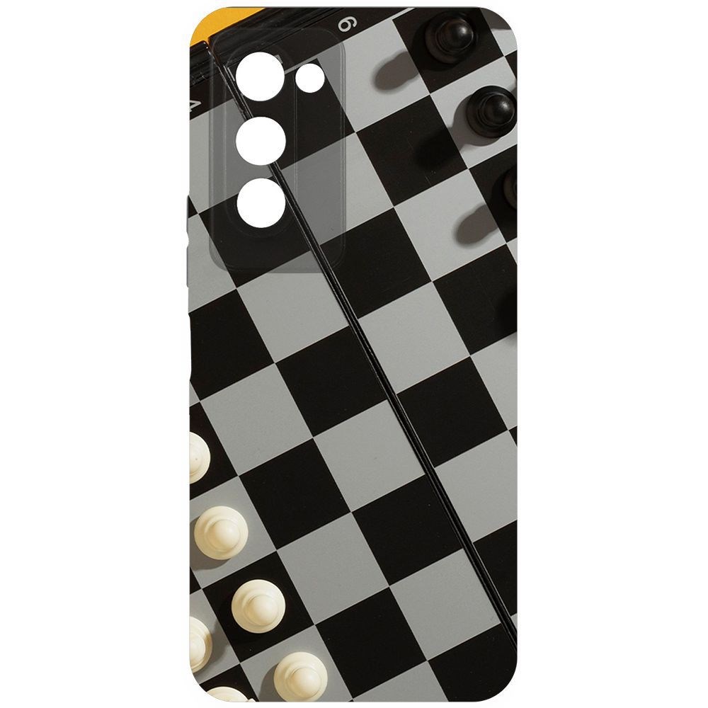 

Чехол-накладка Krutoff Soft Case Шахматы для Tecno Camon 18 Premier, Черный