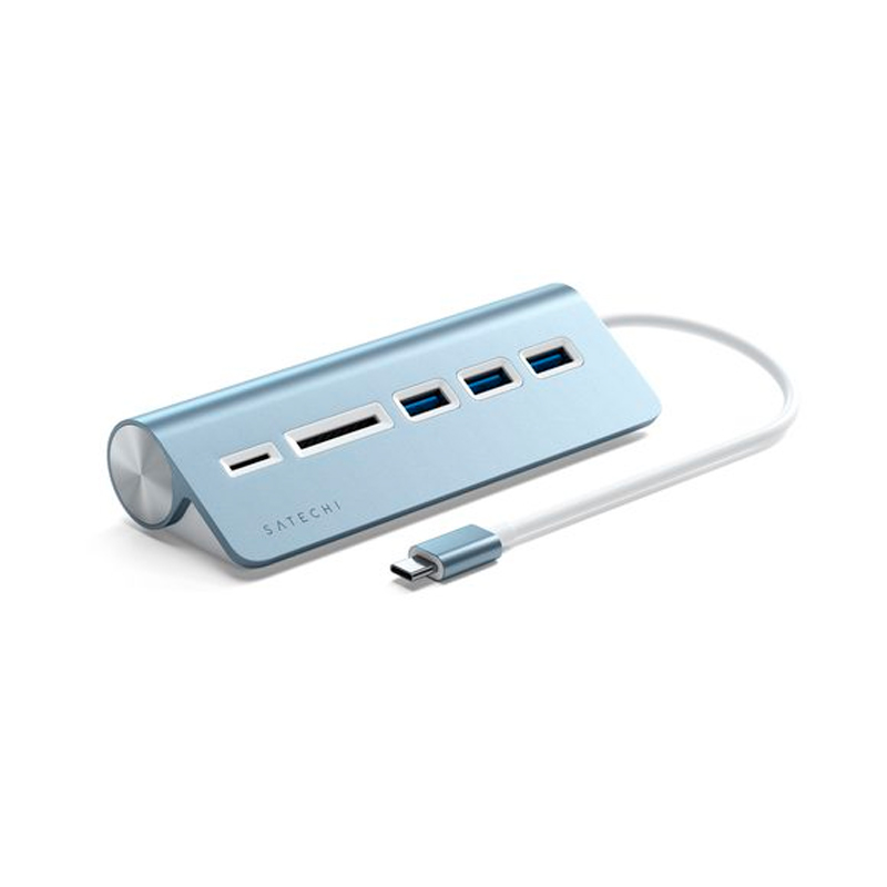 Разветвитель Satechi Type-C USB Hub Silver