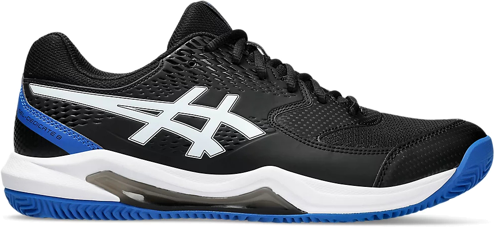 

Кроссовки мужские Asics GEL-DEDICATE 8 CLAY черные 11 US, Черный, GEL-DEDICATE 8 CLAY