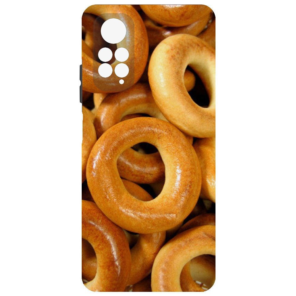 

Чехол-накладка Krutoff Soft Case Сушки для Xiaomi Redmi Note 11, Черный
