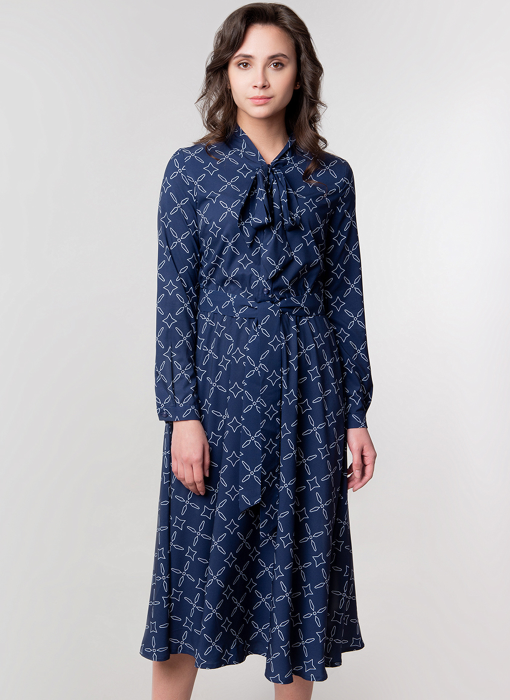 

Платье женское Каляев 60007 синее 42 RU, 60007