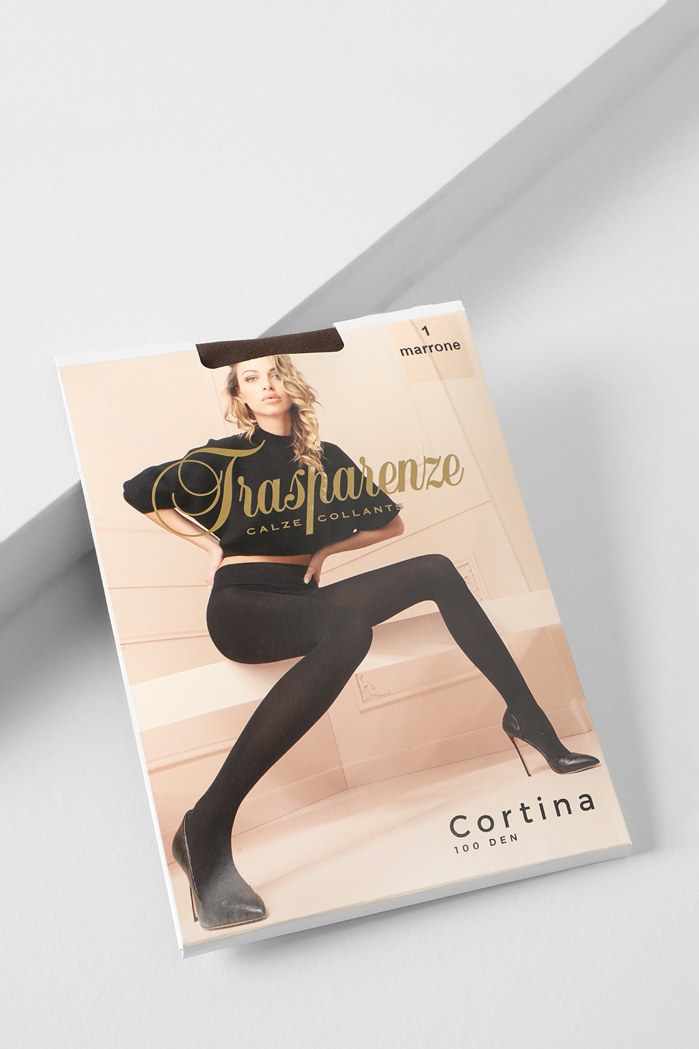 

Колготки женские Trasparenze CORTINA100 tights коричневые, Коричневый, CORTINA100 tights