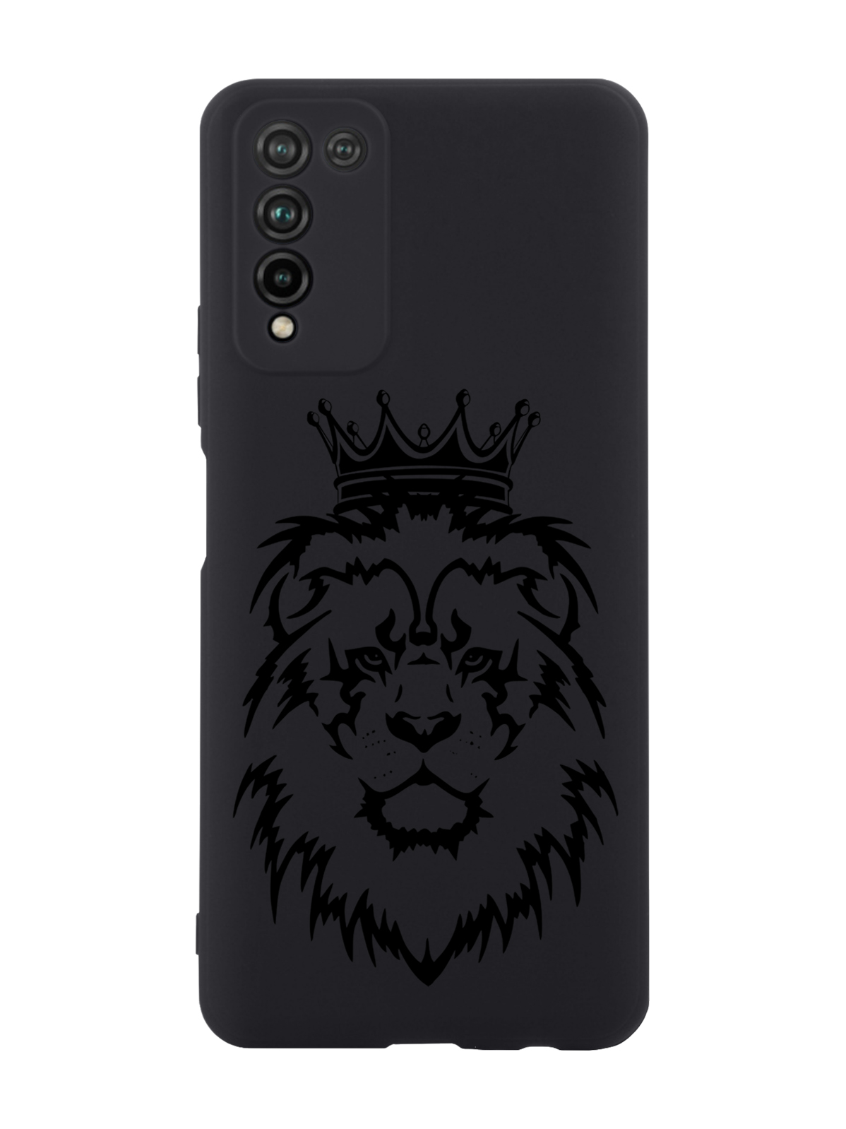 

Чехол MustHaveCase для Honor 10X Lite Лев черный