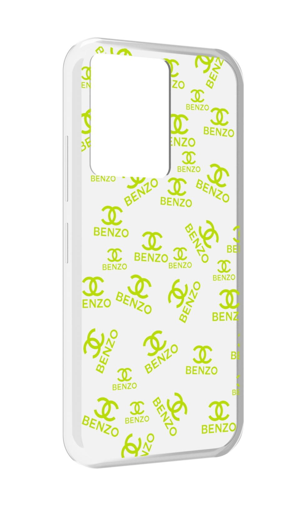 

Чехол MyPads Белый-Бензо для Infinix Note 12 5G X671 / Note 12 Pro 5G, Прозрачный, Tocco