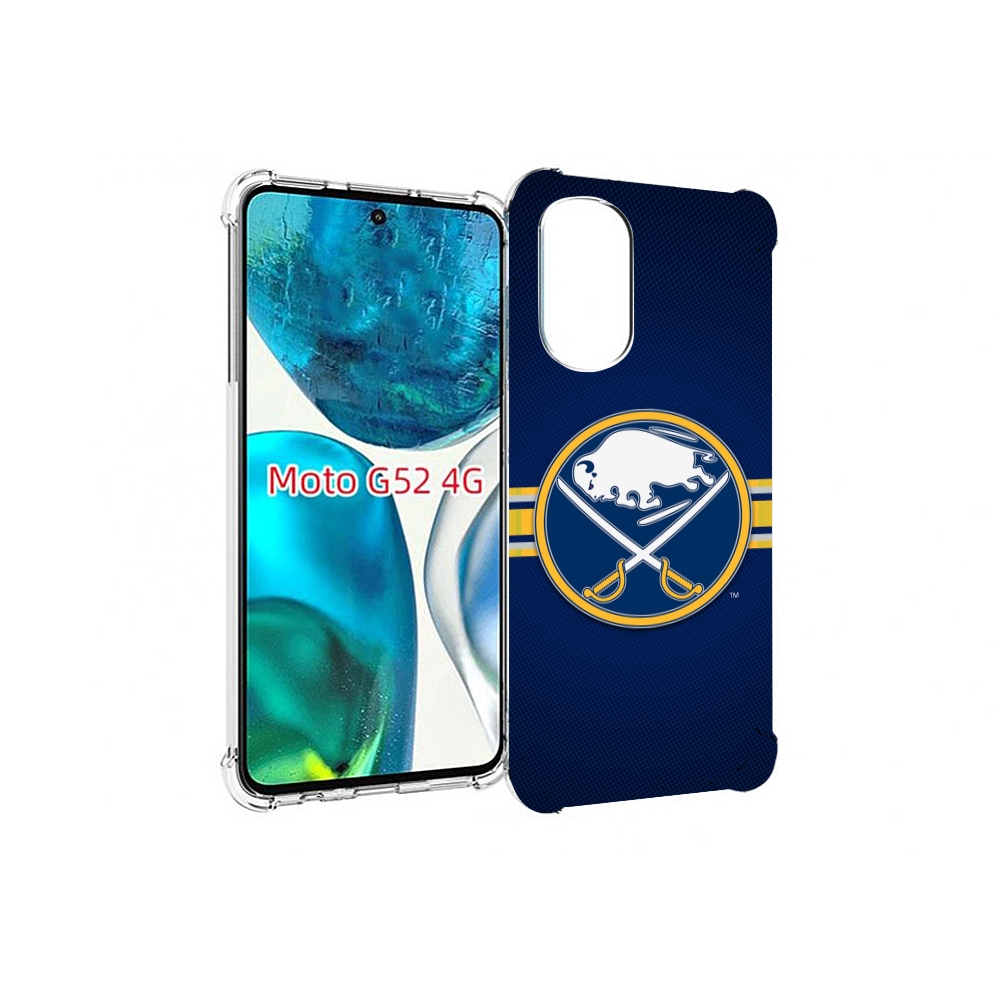 

Чехол MyPads баффало сеибрс для Motorola Moto G82 / Moto G52, Прозрачный, Tocco