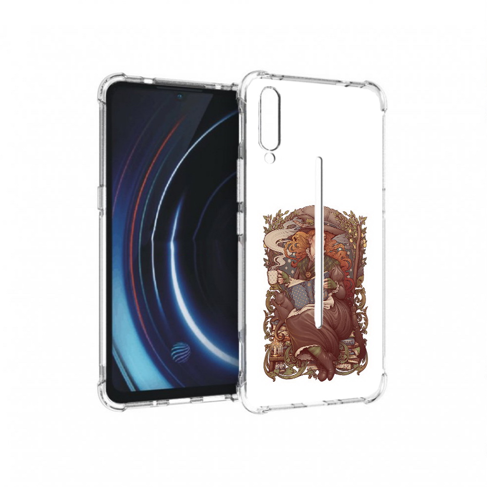 

Чехол MyPads Tocco для Vivo iQOO Женские_126 (PT226955.389.81), Прозрачный, Tocco