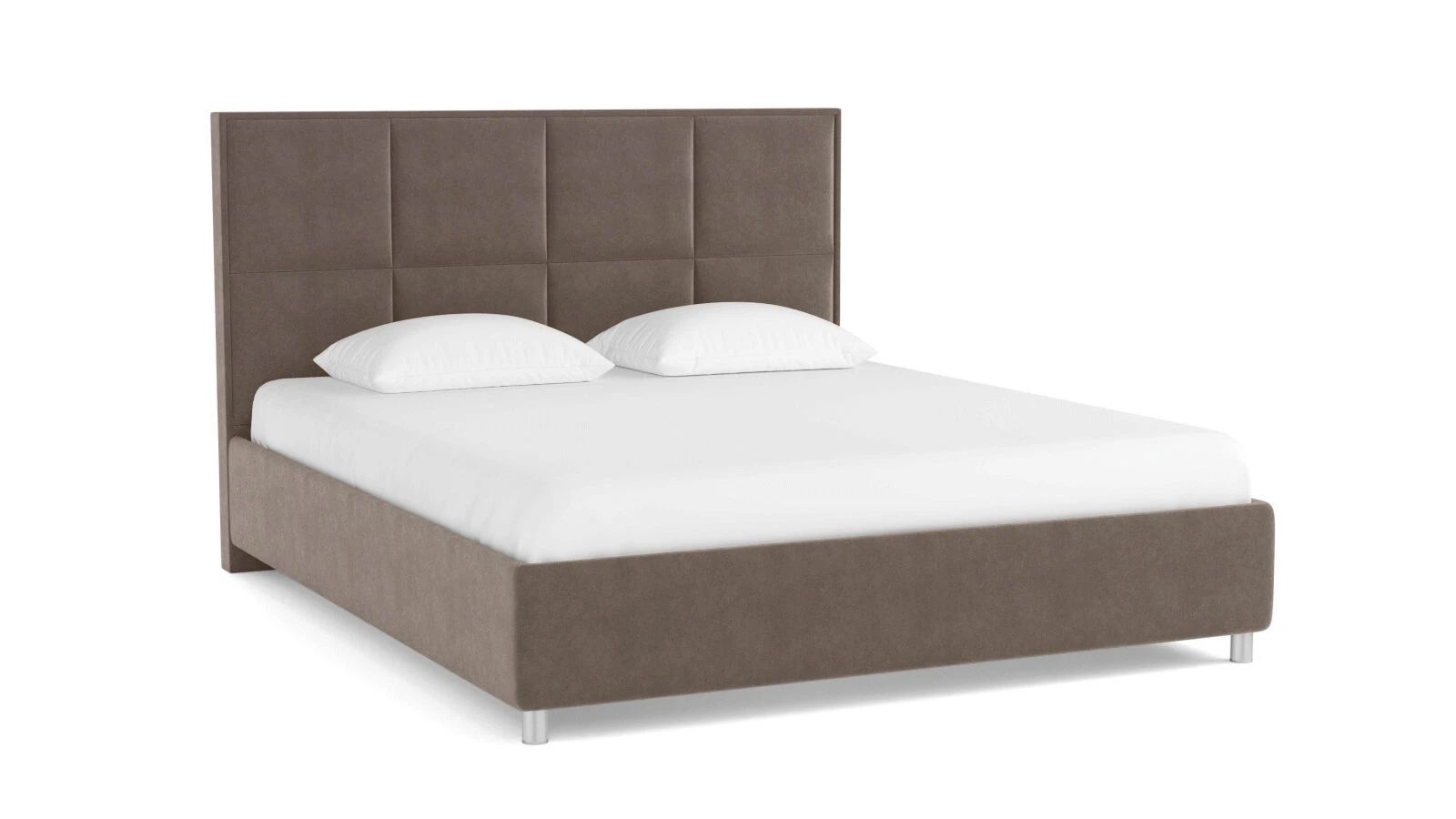 

Кровать Askona Linea Sky Velvet 02 140х200, Коричневый