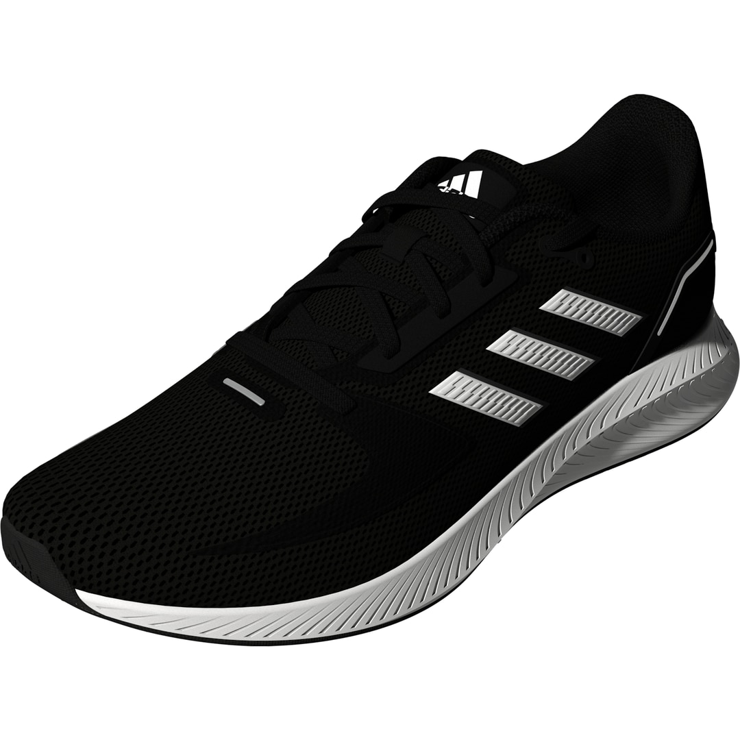 

Кроссовки женские Adidas Runfalcon черные 8.5 UK, Черный, Runfalcon