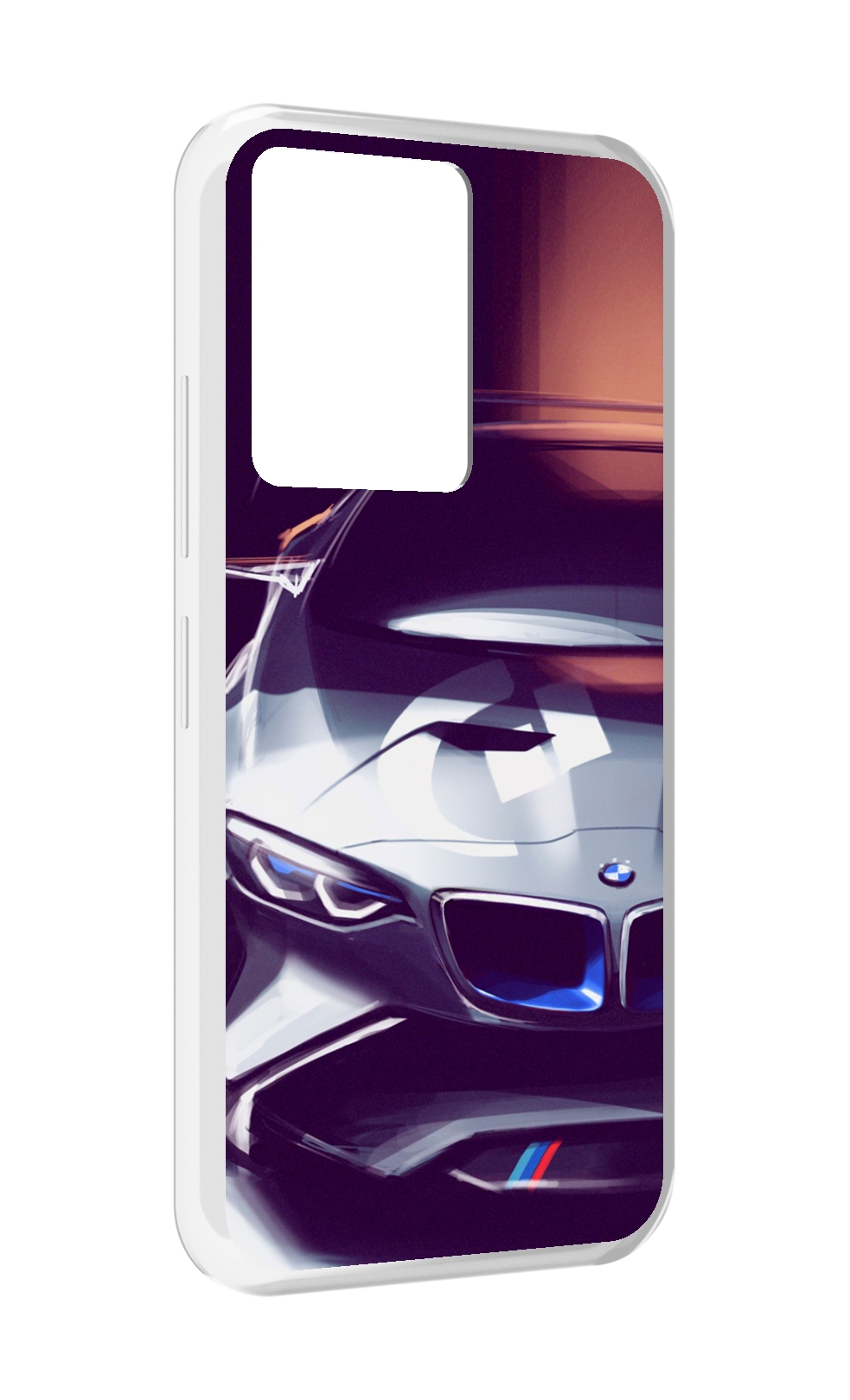 

Чехол Mypads Bmw Мужской Для Infinix Note 12 5G X671/Note 12 Pro 5G, Прозрачный, Tocco