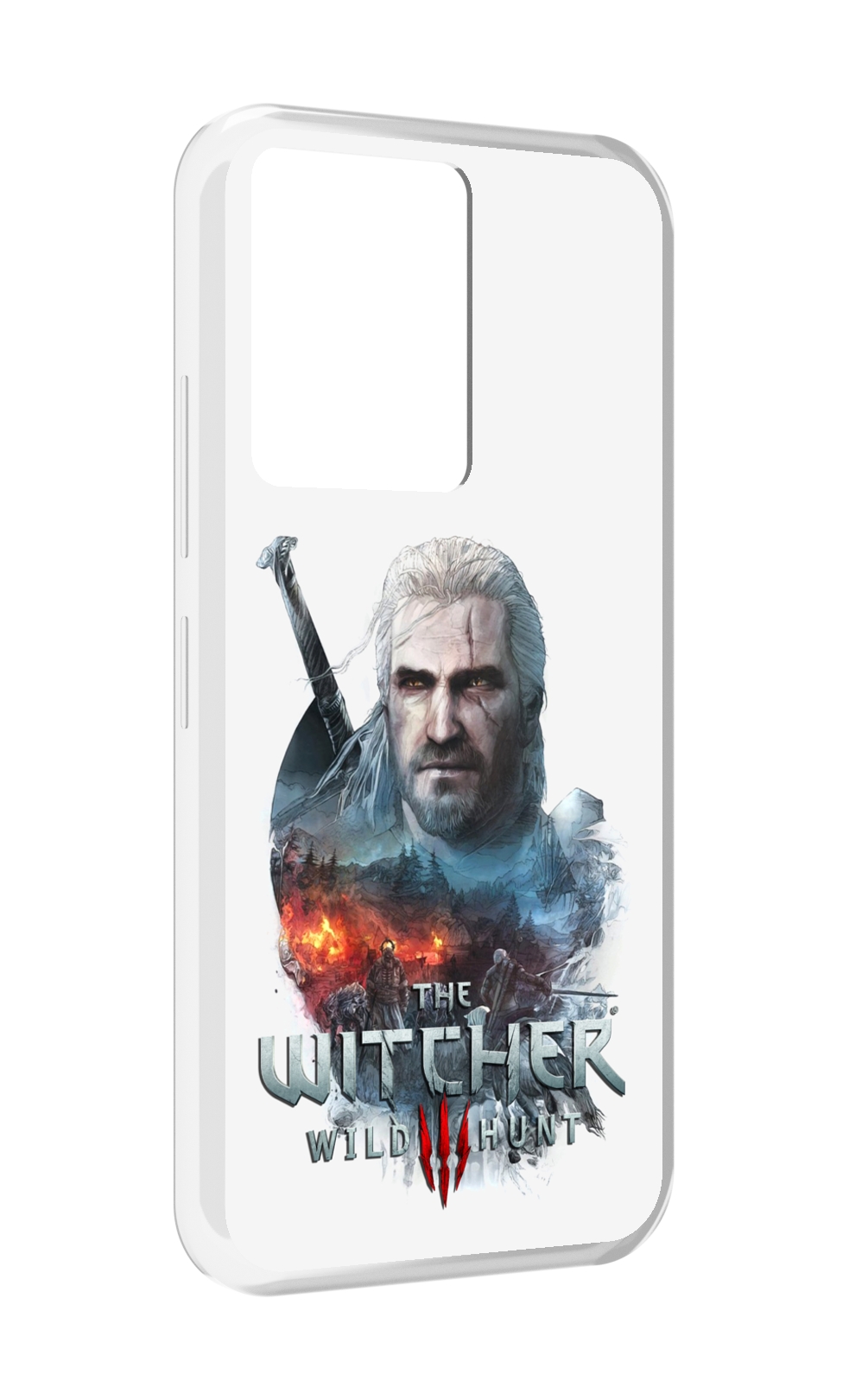 

Чехол MyPads Ведьмак для Infinix Note 12 5G X671 / Note 12 Pro 5G, Прозрачный, Tocco