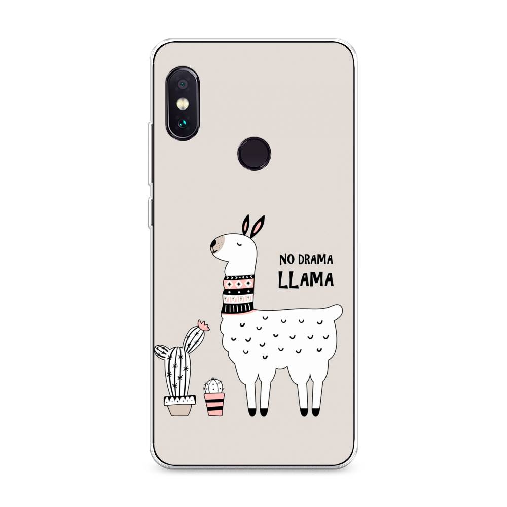 

Чехол Awog на Xiaomi Redmi Note 5/Note 5 Pro "No drama LLama", Разноцветный, 32750-2