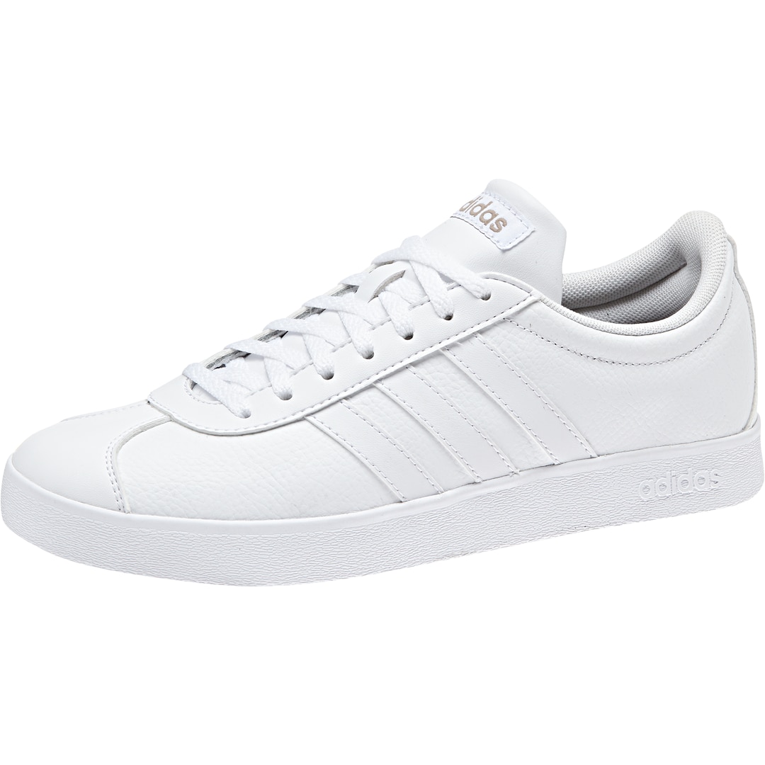 

Кеды женские Adidas VL Court 2.0 белые 7 UK, VL Court 2.0