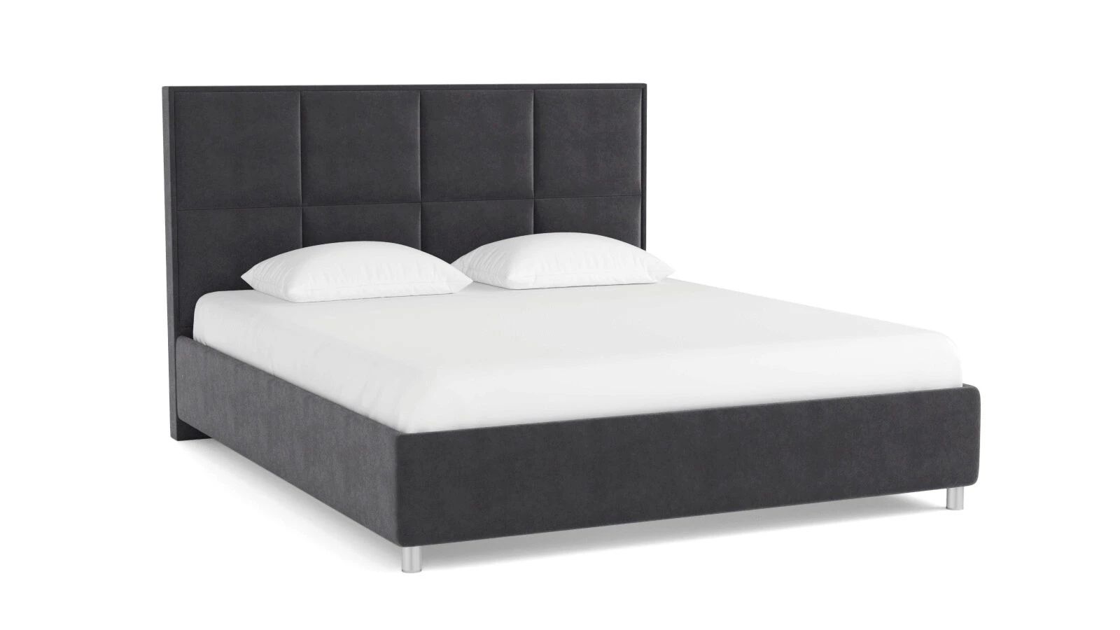 

Кровать Askona Linea Sky Velvet 38 140х200, Черный