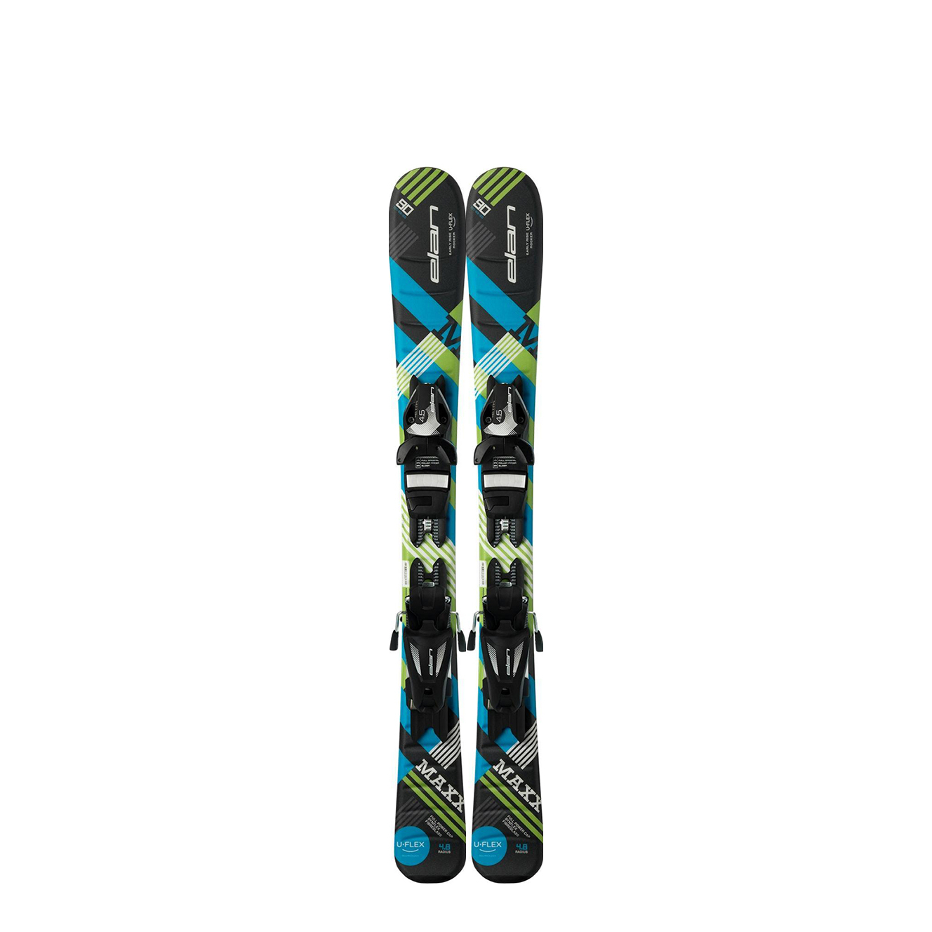 Горные лыжи Elan Maxx Black/Blue QS + EL 4.5 100-120 20/21 120