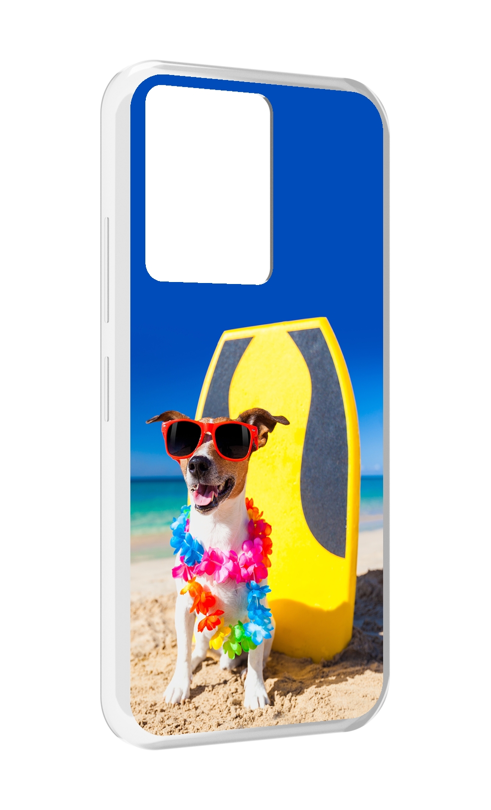 

Чехол MyPads Гавайская-собака для Infinix Note 12 5G X671 / Note 12 Pro 5G, Прозрачный, Tocco