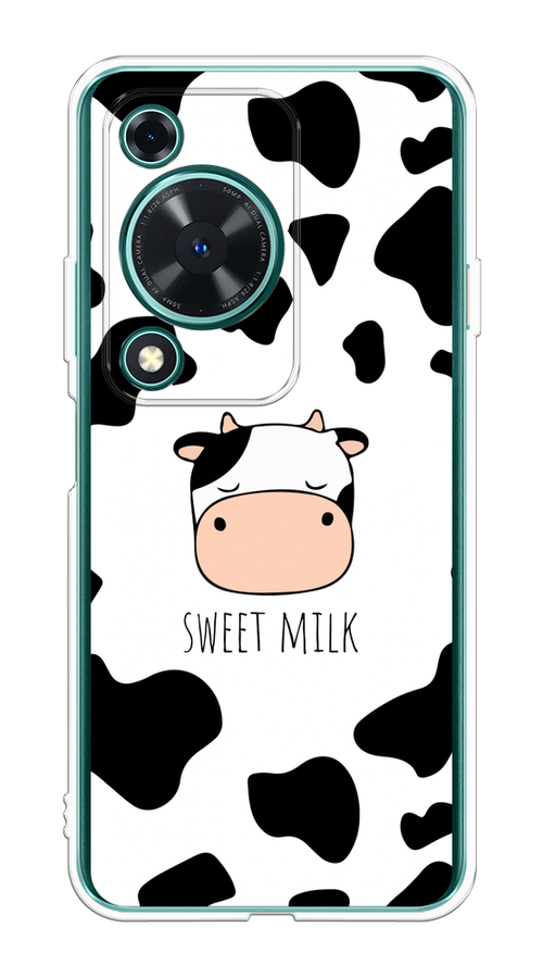

Чехол на Huawei Nova Y72 "Sweet milk", Розовый;белый;черный, 6123650-1