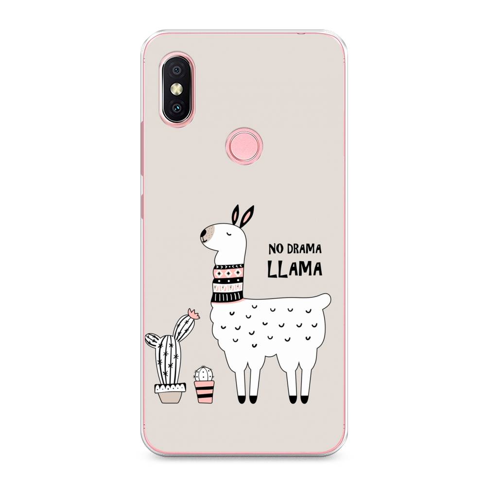 

Чехол Awog на Xiaomi Redmi S2 (Redmi Y2) "No drama LLama", Разноцветный, 33650-2