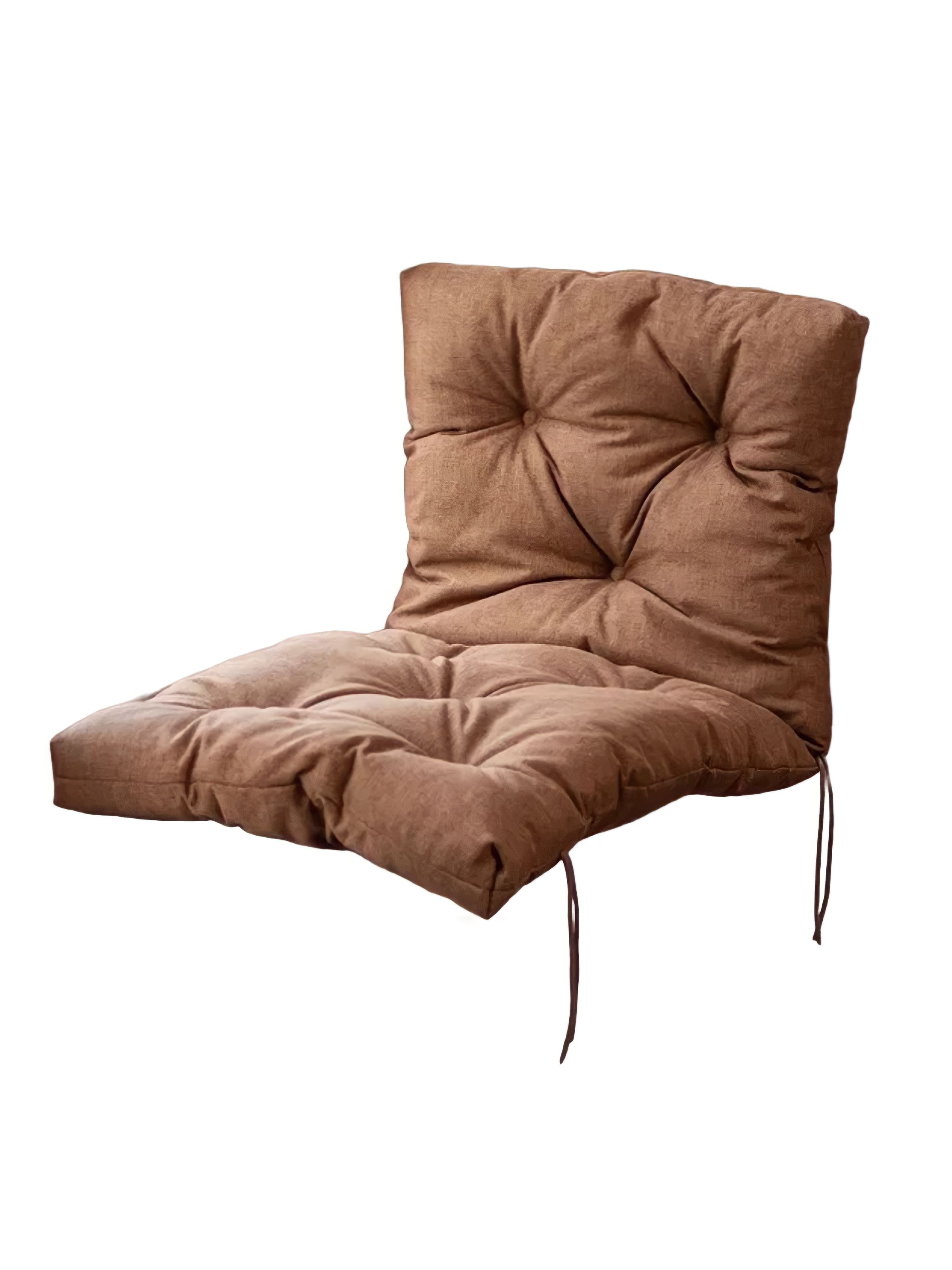 Подушка для кресла Электроком-В, Размер 100х50х10см, Коричневый