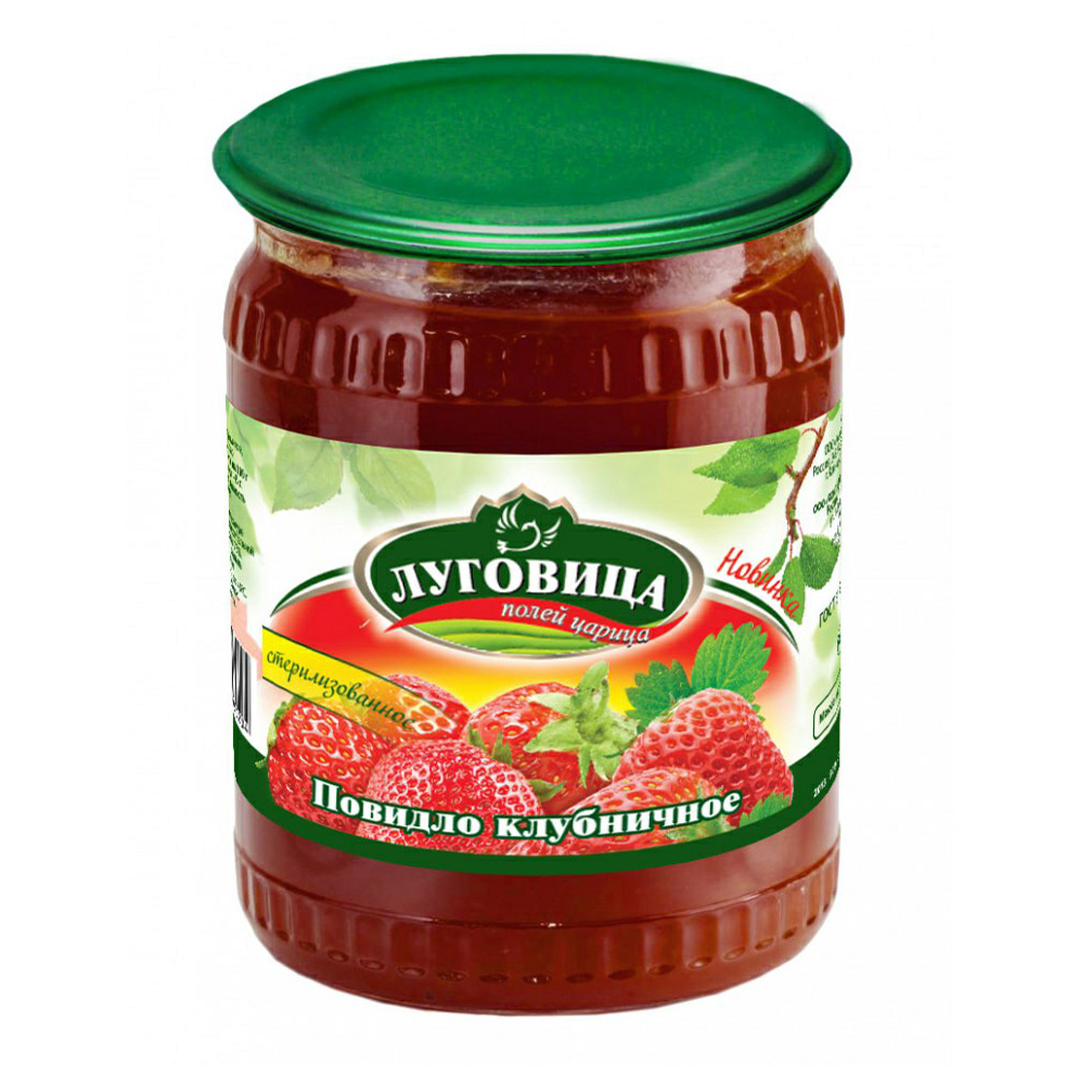 

Повидло Луговица клубничное 600 г