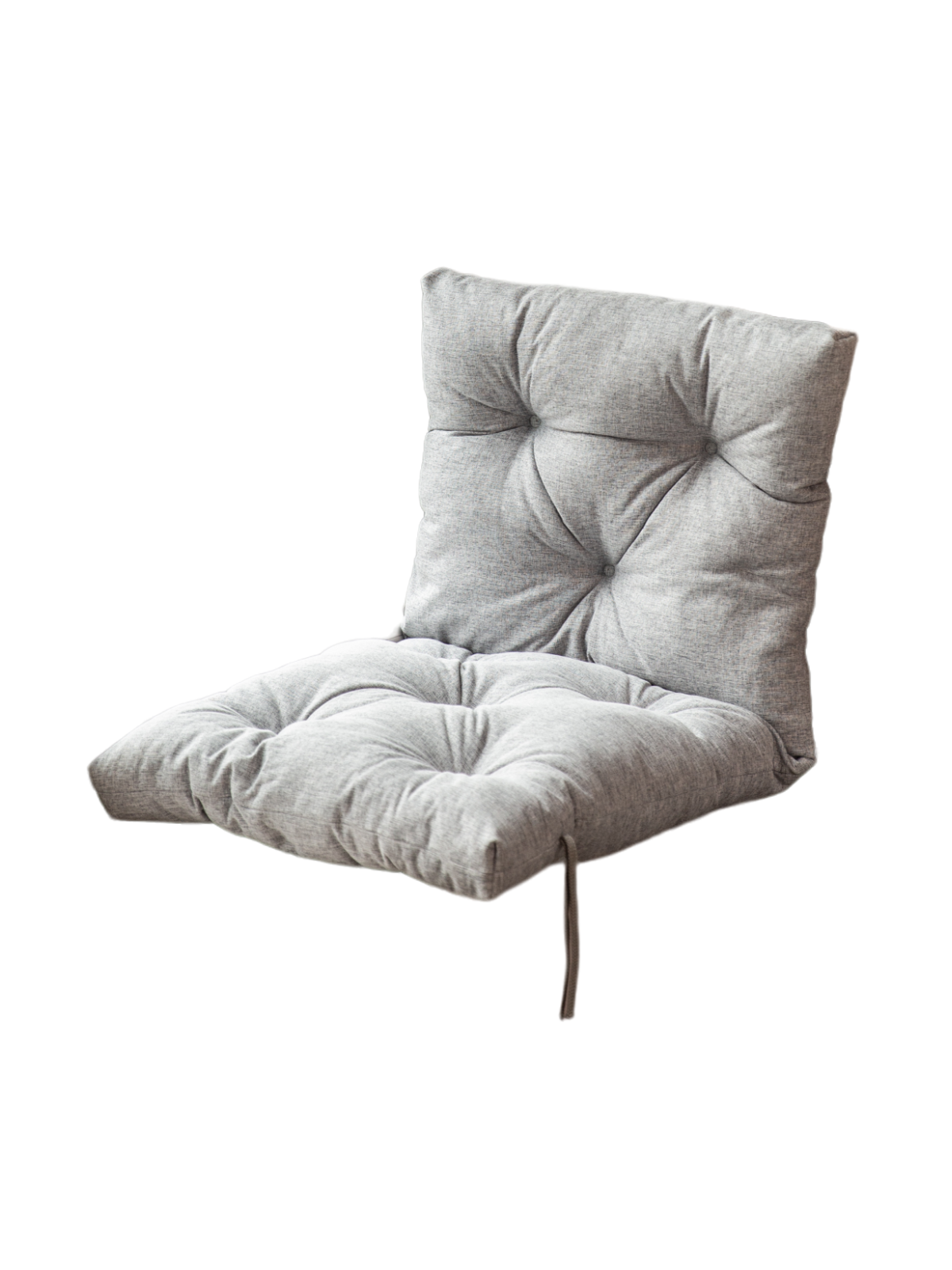 Подушка для кресла Электроком-В, Размер Светло-серый, 100х50х10