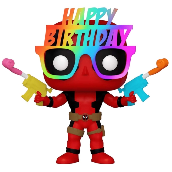 фото Фигурка funko pop! deadpool: birthday glasses deadpool