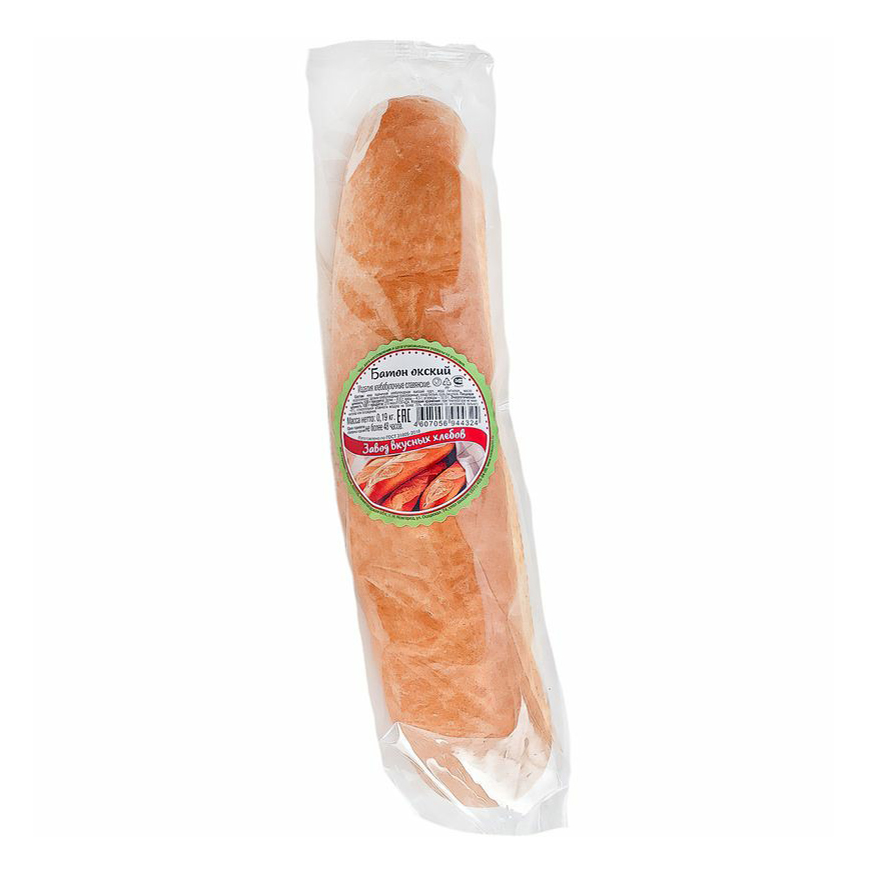 

Батон Каравай Окский пшеничный 190 г