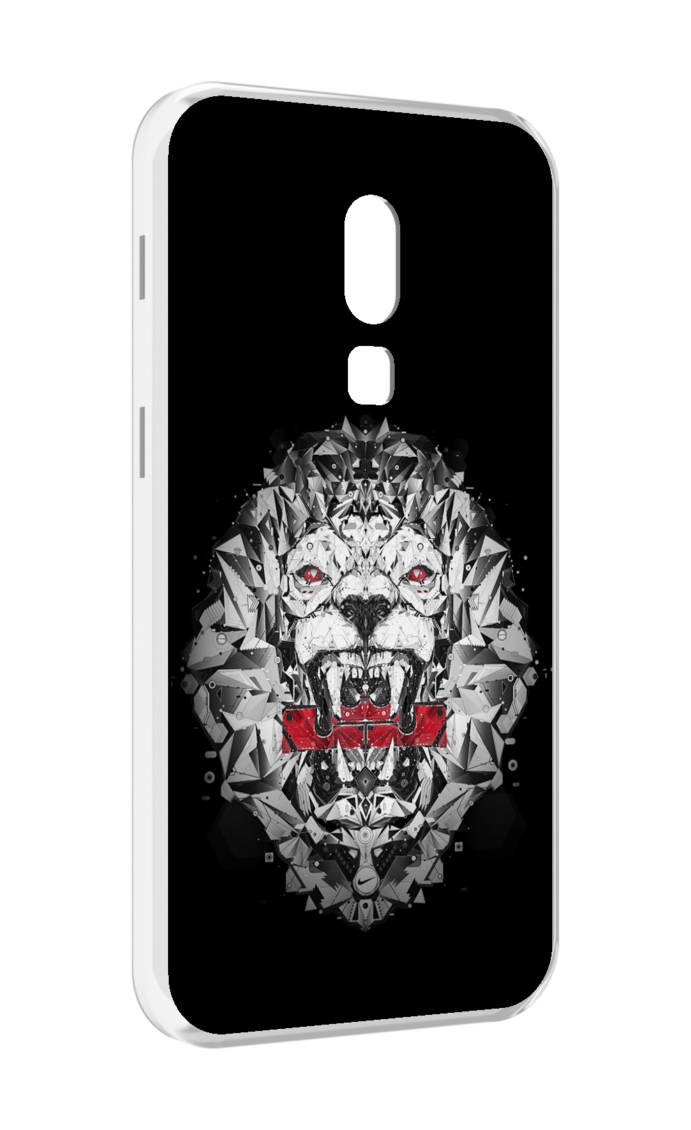 

Чехол MyPads тигр-с-гранями-черно-белый для Meizu V8, Прозрачный, Tocco