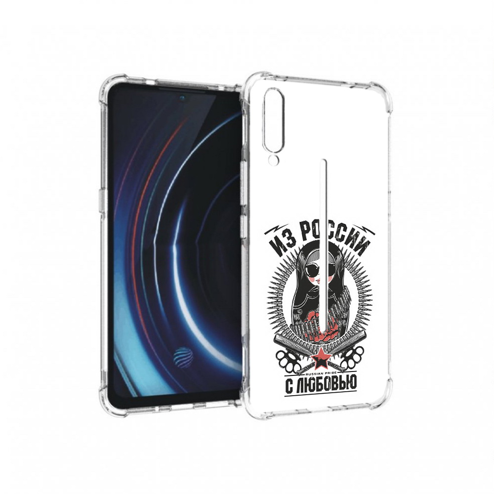 

Чехол MyPads Tocco для Vivo iQOO Из России с любовью (PT226955.389.91), Прозрачный, Tocco