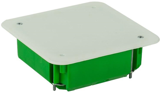 HEGEL КР-1201-И коробка монтажная разветвительная д/полых стен 113х113х45мм IP55