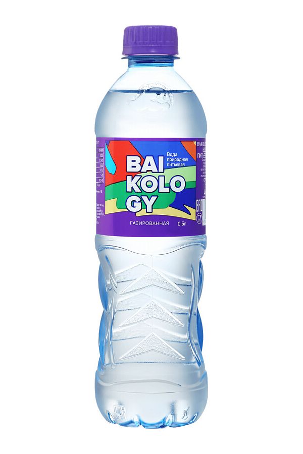 

Вода питьевая Baikology Sparkling газированная столовая 0,5 л