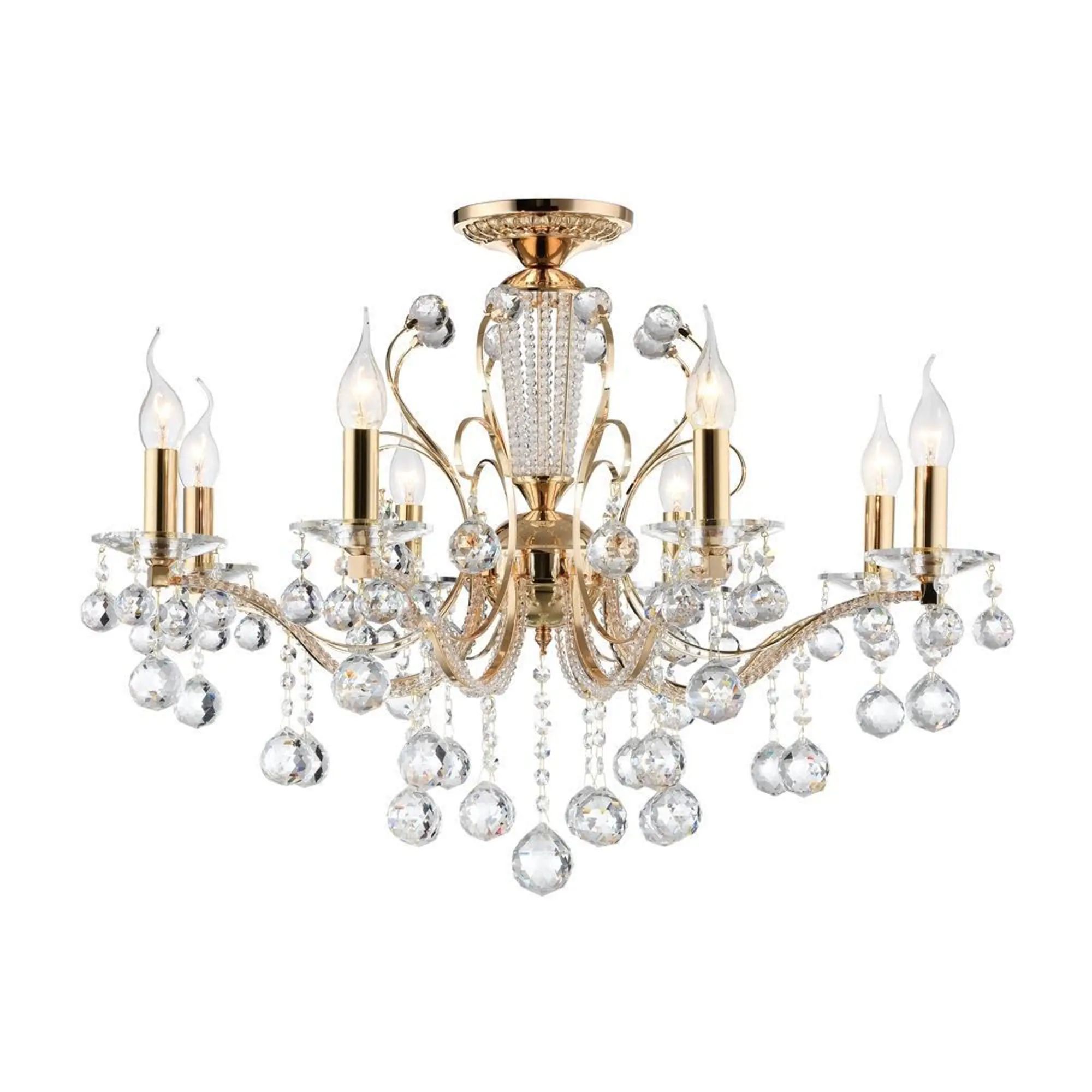 Люстра потолочная Freya Marlin FR1130-PL-08-G Freya