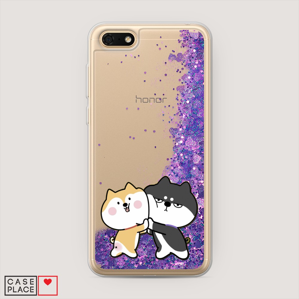 

Чехол Awog на Honor 7A/Y5 Prime 2018/Y5 2018 "Обнимашки акита", Разноцветный, 66392-1