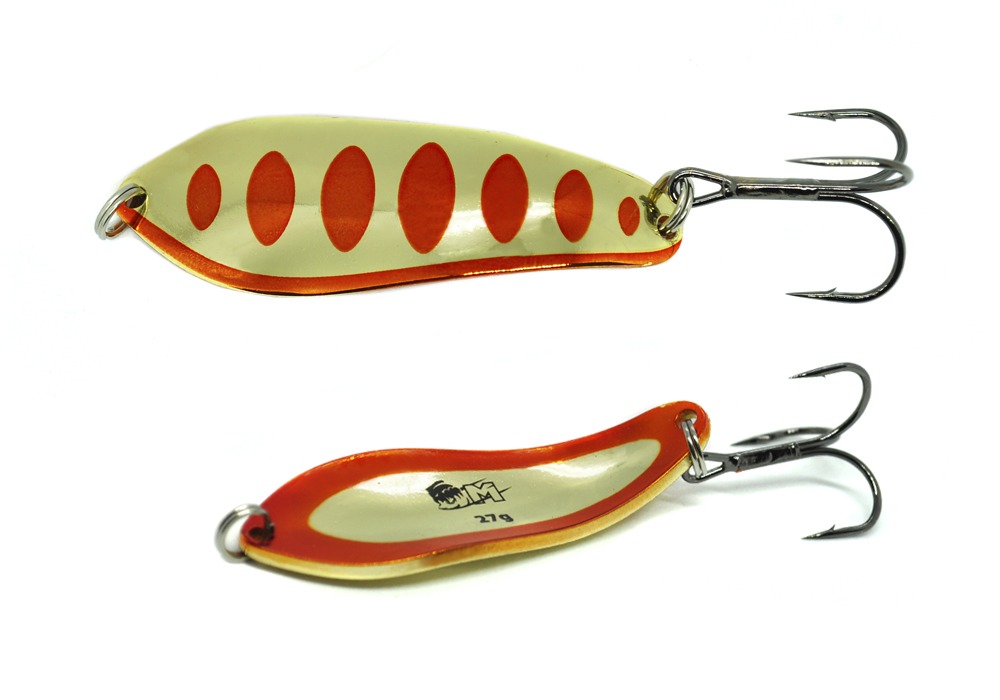 

Блесна Mottomo FLASH BLADE 22гр # Gold / Red, Золотистый;красный, Flash blade