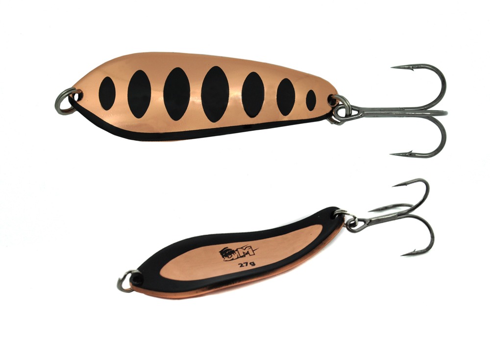 

Блесна Mottomo FLASH BLADE 27гр # Copper / Black, Коричневый;черный, Flash blade