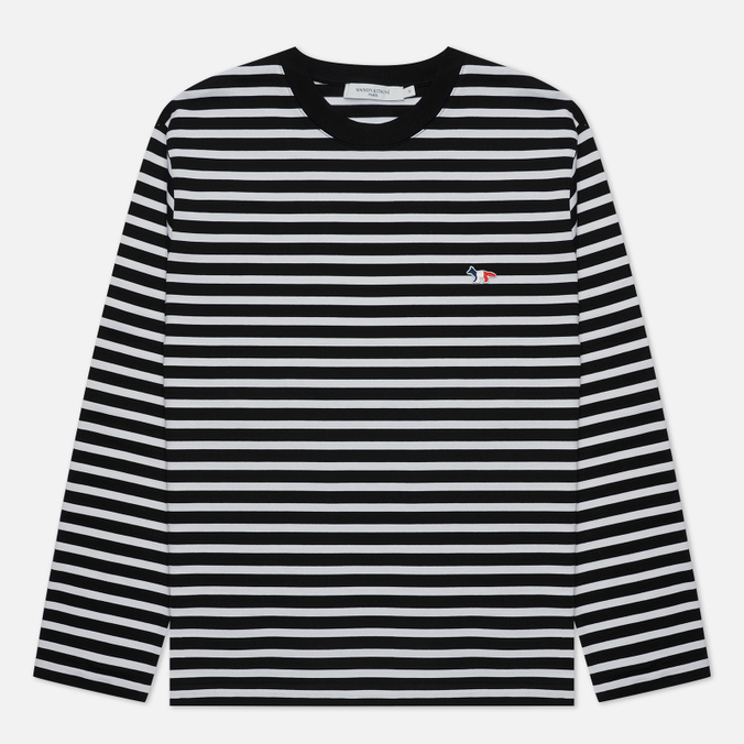 

Лонгслив мужской Maison Kitsune FU00115KJ0044 черный M, FU00115KJ0044