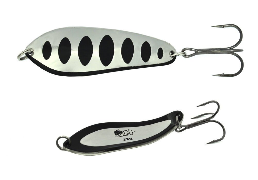 

Блесна Mottomo FLASH BLADE 27гр # Silver / Black, Серебристый;черный, Flash blade