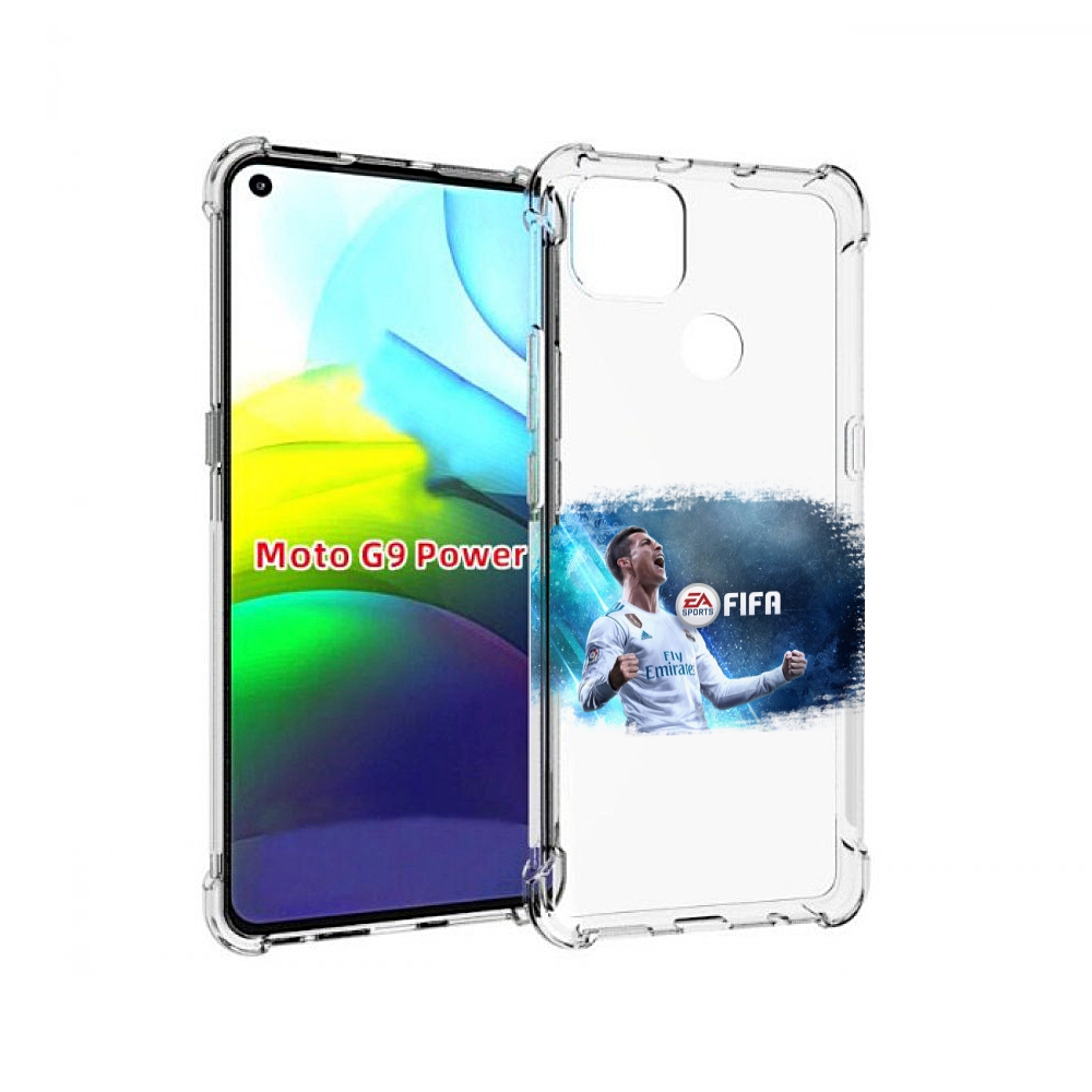

Чехол MyPads FiFA логотип для Motorola Moto G9 Power, Прозрачный, Tocco