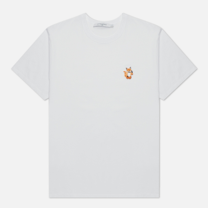 

Футболка мужская Maison Kitsune HM00128KJ0008 белая M, HM00128KJ0008