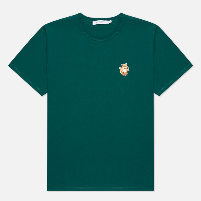

Футболка мужская Maison Kitsune HM00128KJ0008 зеленая XL, HM00128KJ0008