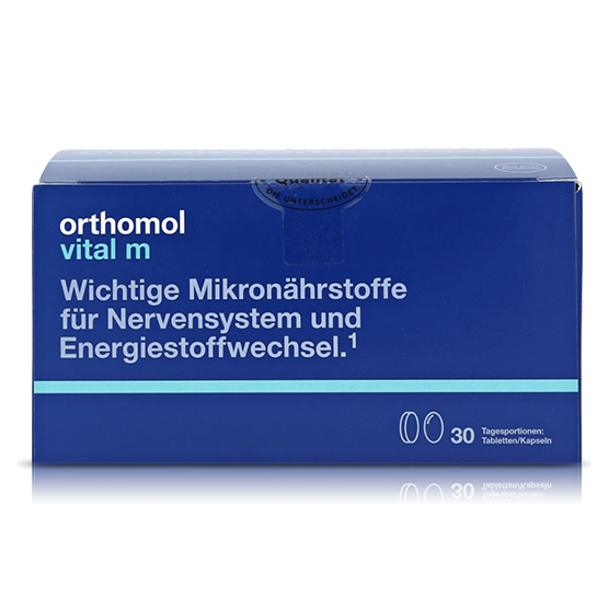 фото Набор ортомол vital m таблетки + капсулы 30 шт. orthomol