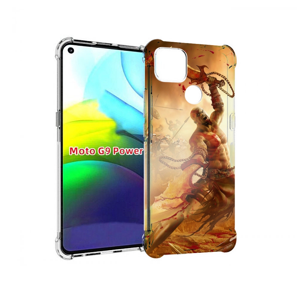 

Чехол MyPads God Of War III для Motorola Moto G9 Power, Прозрачный, Tocco