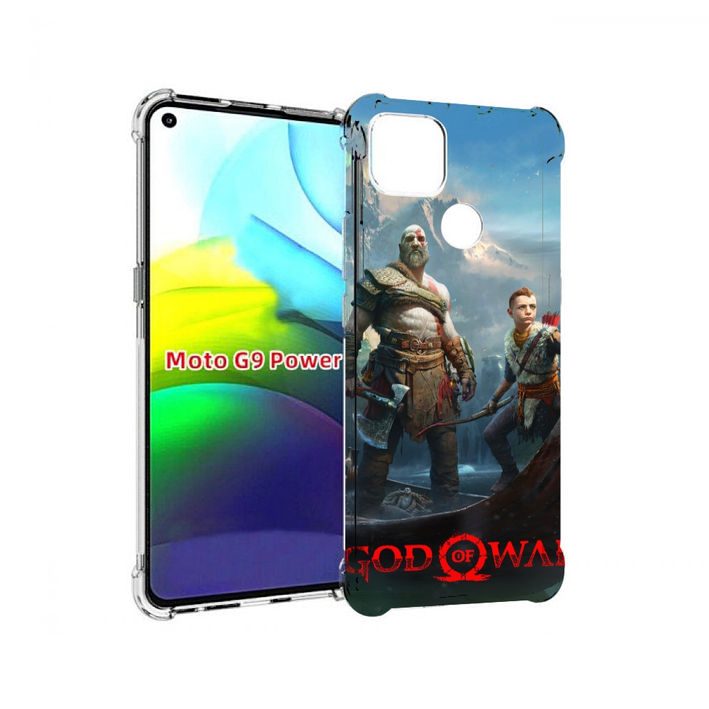 

Чехол MyPads God Of War Кратос Атрей для Motorola Moto G9 Power, Прозрачный, Tocco