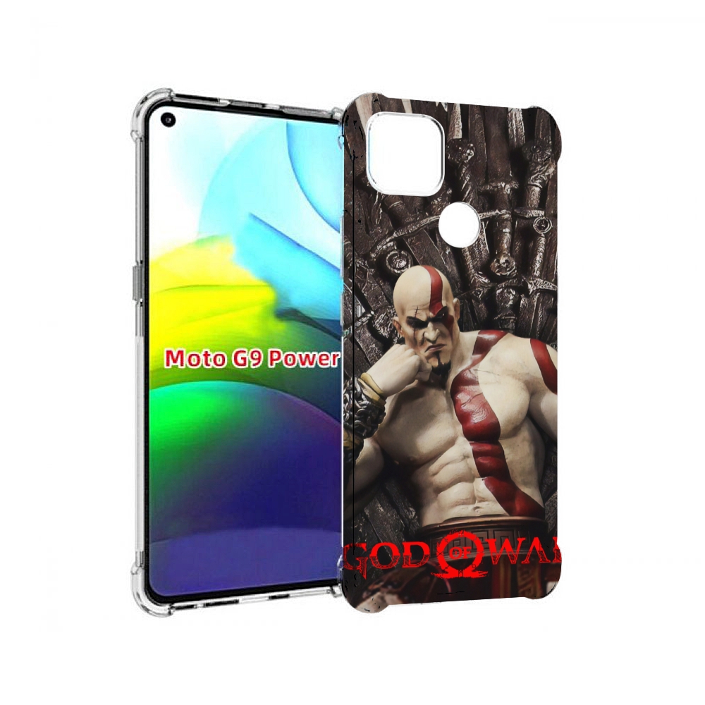

Чехол MyPads God of War Кратос для Motorola Moto G9 Power, Прозрачный, Tocco